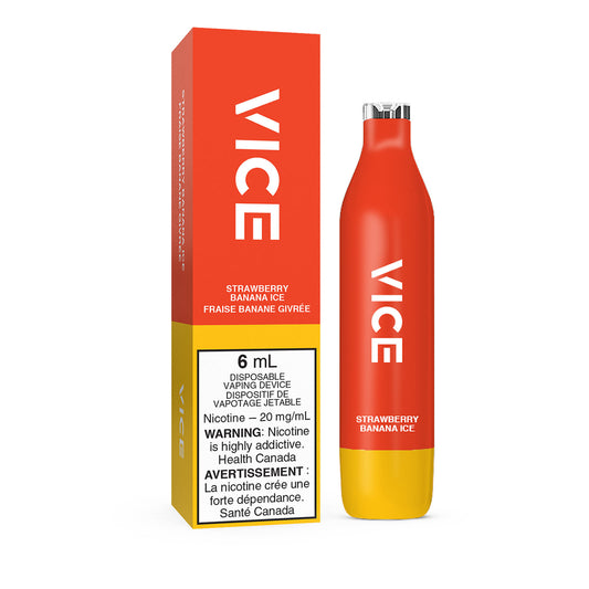 VICE 2500 DISPOSABLE VAPE - STRAWBERRY BANANA ICE