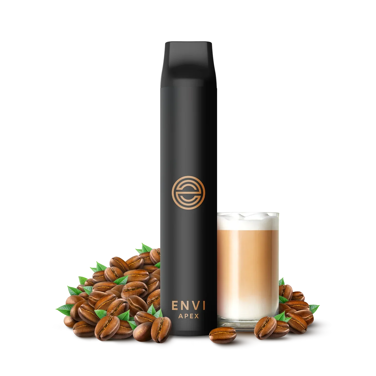 CAPPUCINO ENVI APEX 2500 DISPOSABLE VAPE: Featuring 2500 puffs , 6.5ml of eliquid and non rechargeable. Fast shipping to Quebec - Shop now.