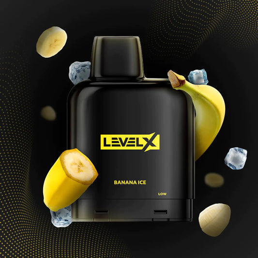 LEVEL X ESSENTIAL SERIES PRE-FILLED PODS - BANANA ICE