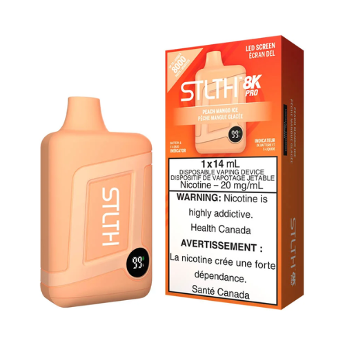 Mango Peach Ice Disposable Vape | 80,000 Puffs | 30mL Rechargeable