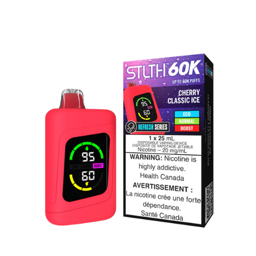 STLTH Cherry Classic Ice - 60,000 Puffs | 25mL